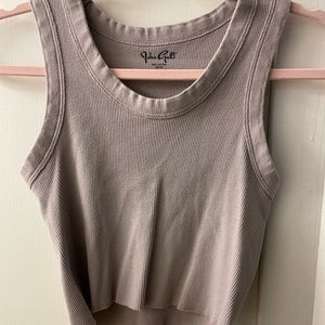 John Galt cropped tank